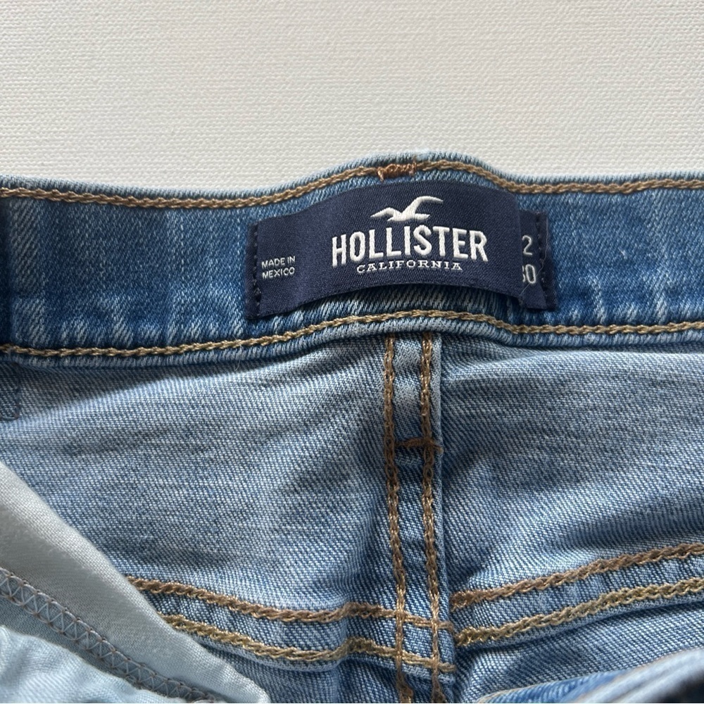 Used Boys Hollister Epic Flex Skinny Fit Men's Size 32x30 Blue Jeans 🔥 (R) - Picture 3 of 7